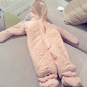 First Impressions
Brand new Baby Girls and Boys Hooded Quilted Footed Snowsuit
